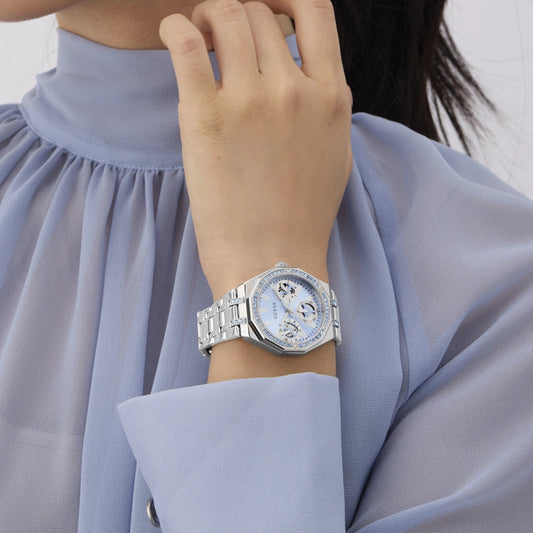 GUESS Women's Stainless Steel Silver Watch | GW1009L1