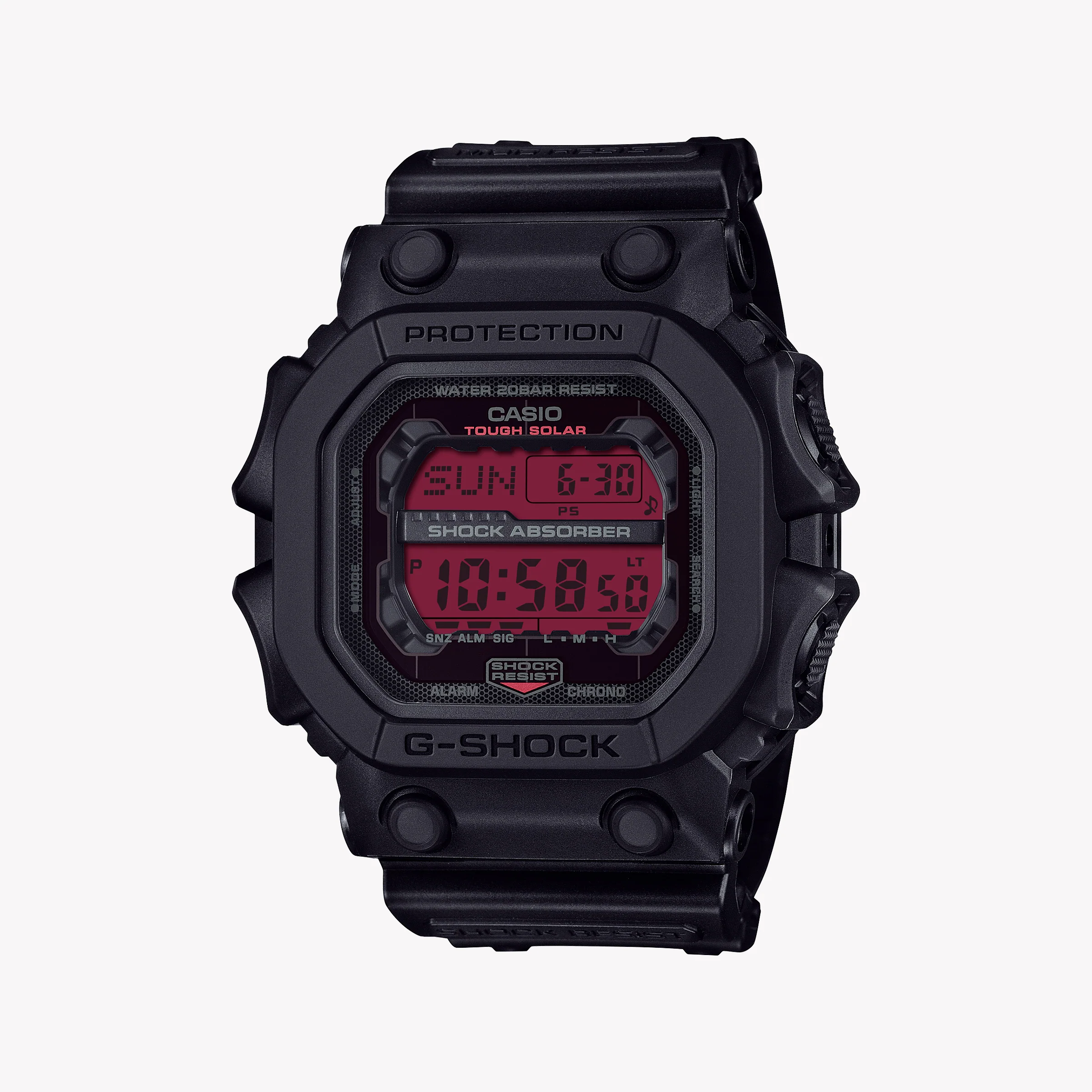 CASIO G-SHOCK Men's Black Resin Watch, 20 ATM GX-56BBR-1ER – i-Watch