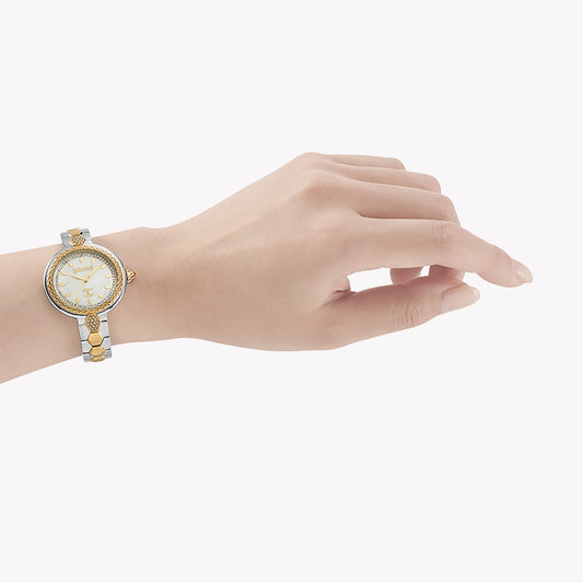 JUST CAVALLI Women's Watch with Silver & Gold Stainless Steel Case and Silver & Gold Stainless Steel Band-i-Watch-2