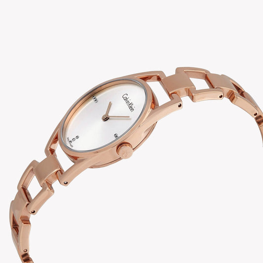 Ck Calvin Klein Women's Rose Gold Watch | K7l2364t