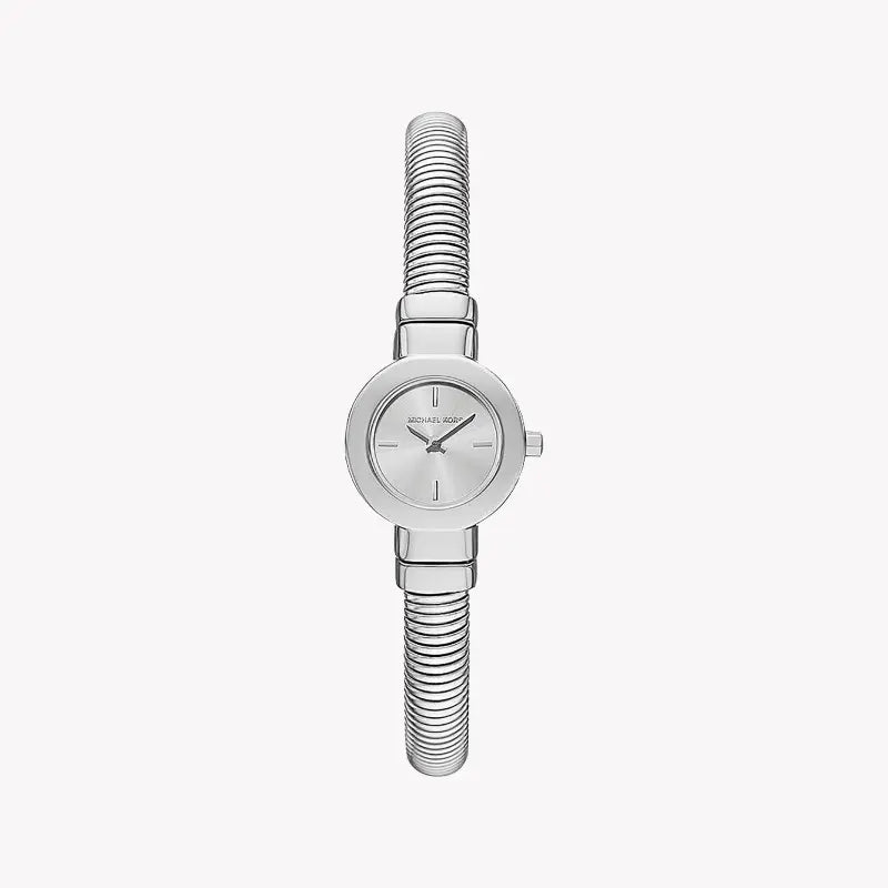 Michael Kors Women's Silver Stainless Steel Watch, Silver Dial | Mk7529