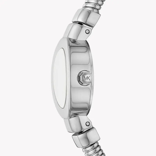 Michael Kors Women's Silver Stainless Steel Watch, Silver Dial | Mk7529