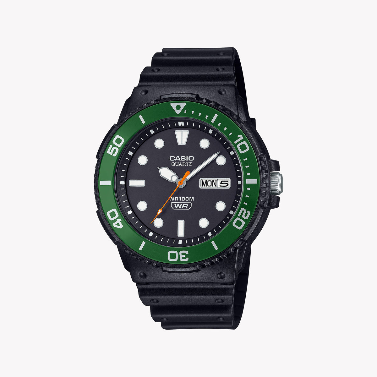 Casio Men's Black Resin Watch, Durable & Water-Resistant | Mrw-230h-1e3vdf