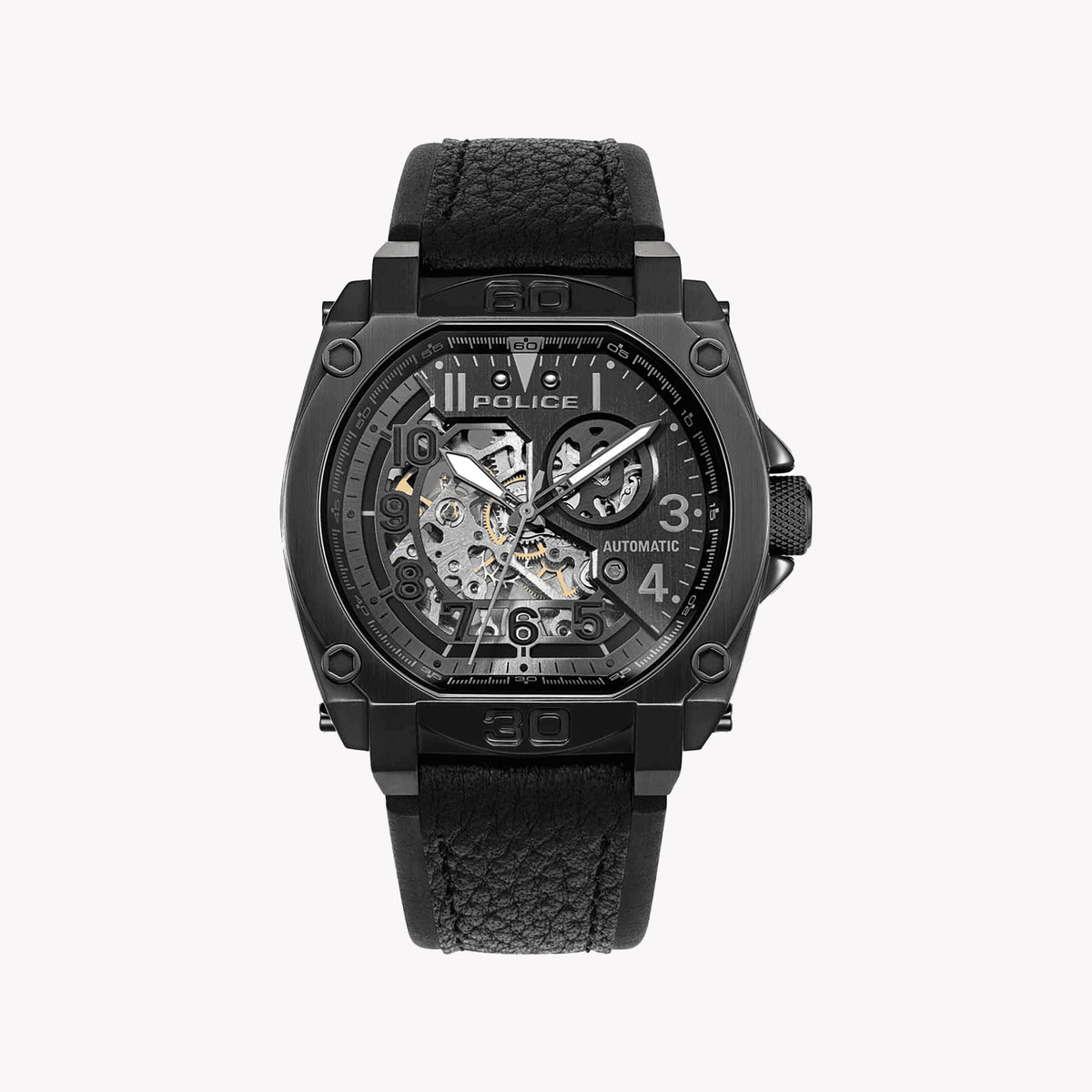 Police Men's Black Automatic Watch | Model Pewge0040003
