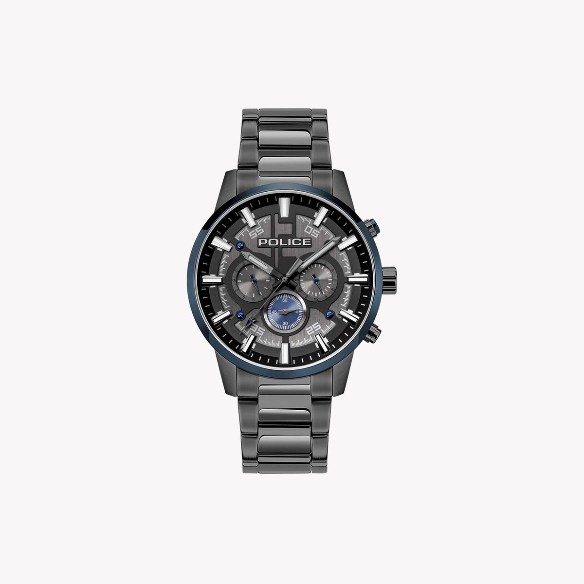 POLICE Men's Grey Stainless Steel Watch | PEWJK2003440M