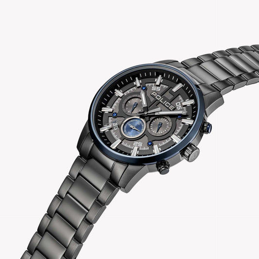 POLICE Men's Grey Stainless Steel Watch | PEWJK2003440M