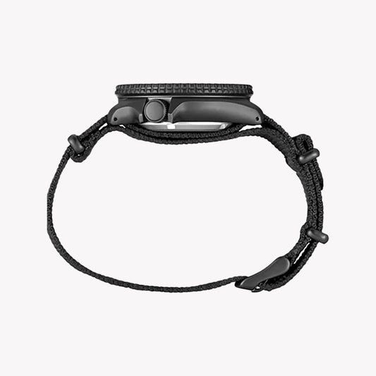 Seiko Men's Black Stainless Steel Watch | Srpd79k1