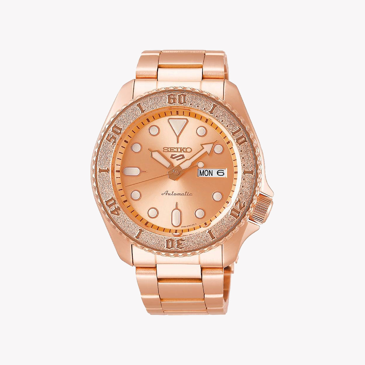 Seiko Men's Rose Gold, Stainless Steel | Srpe72k1