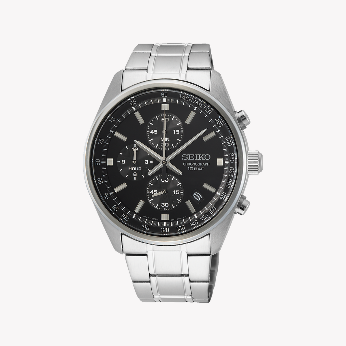 Seiko Men's Stainless Steel, Silver | Ssb379p1 Watch