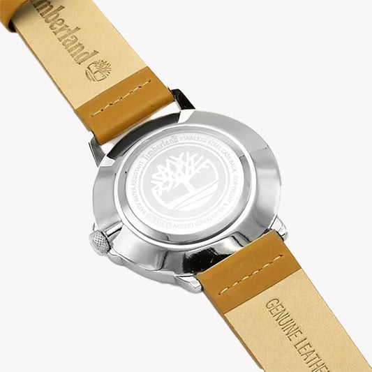 Timberland Men's Stainless Steel Brown Leather Watch | Tbl16011jys63