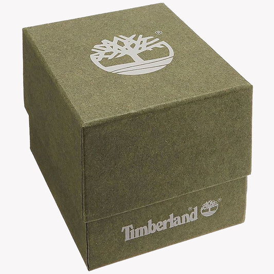 Timberland Men's Grey Stainless Steel & Blue Leather Watch Tbl16003jyu08