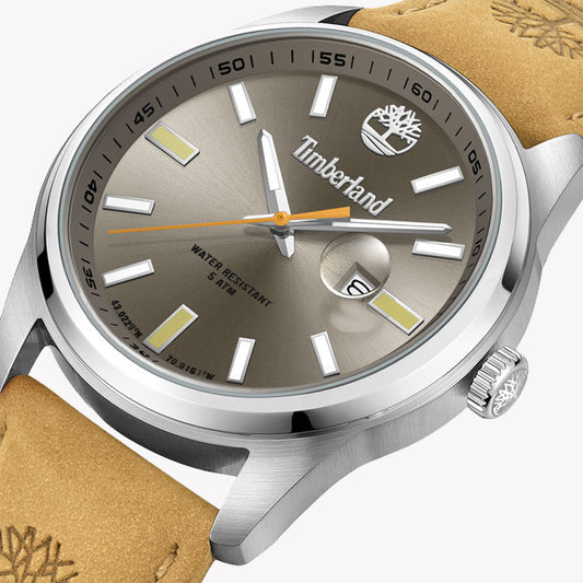 Timberland Men's Silver/Beige Watch | Tdwgb0010803