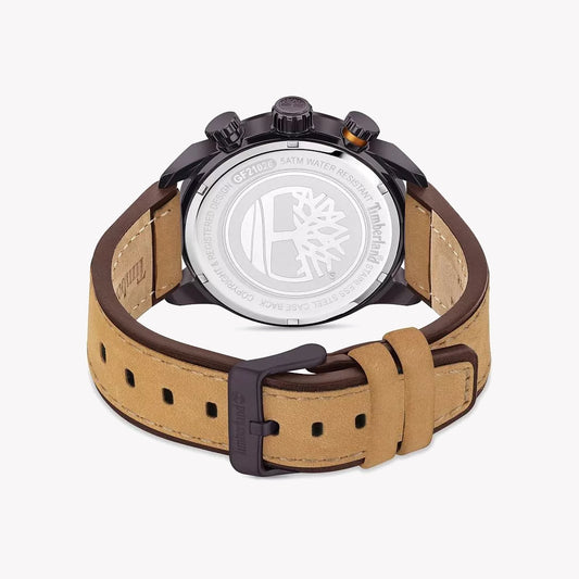 Timberland Men's Stainless/Leather Watch | Tdwgf2102604