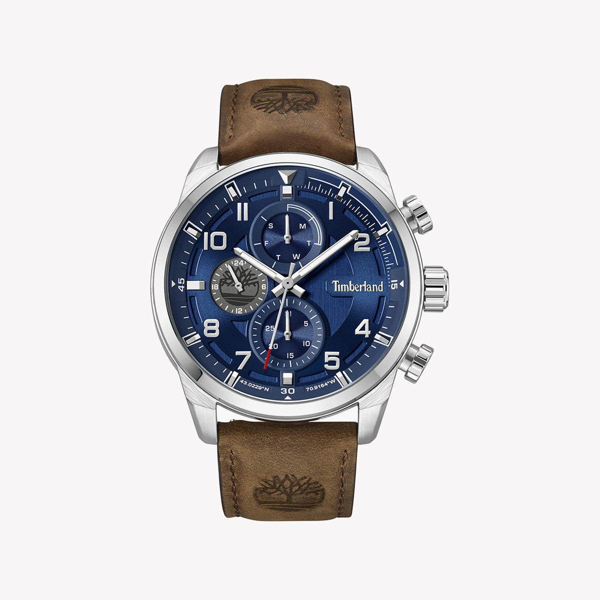 Timberland Men's Stainless Steel Blue Dial Watch | TDWGF2201106M