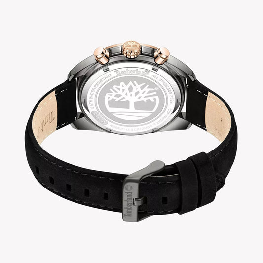 Timberland Men's Stainless/Black Watch | Tdwgf2230502