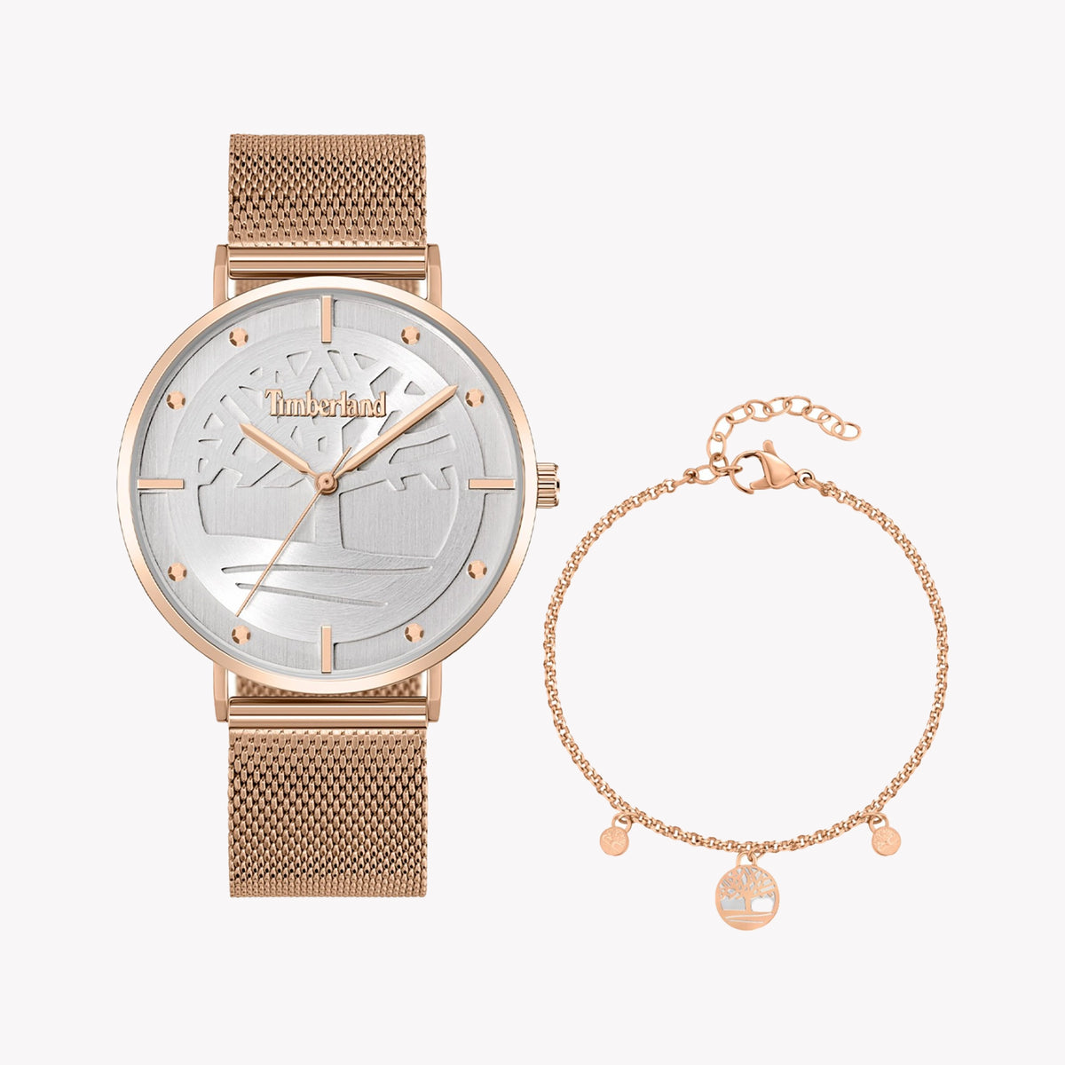 Timberland Women's Rose Gold Watch, Stainless Steel | TDWLG0057404-SA