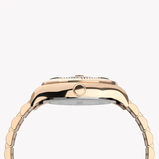 Timex Women's Rose Gold Stainless Steel Watch, 34mm | Tw2t86800