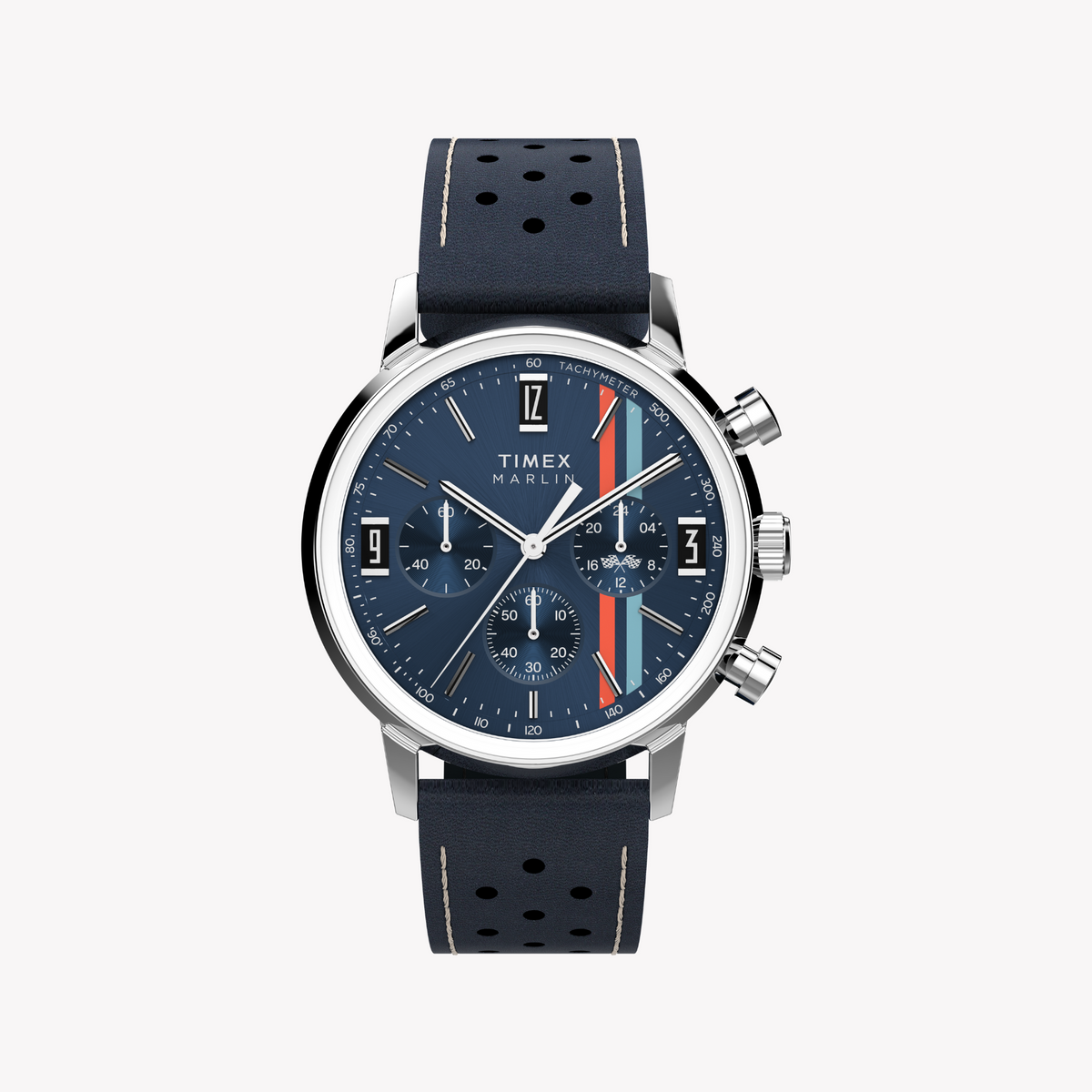 Timex Men's Stainless/Blu Watch | Tw2w99000