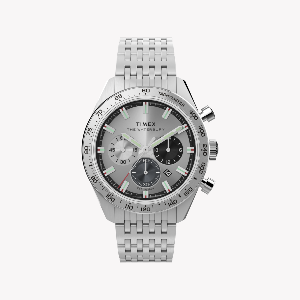 Timex Men's Stainless Steel, Silver | Model Tw2y18700