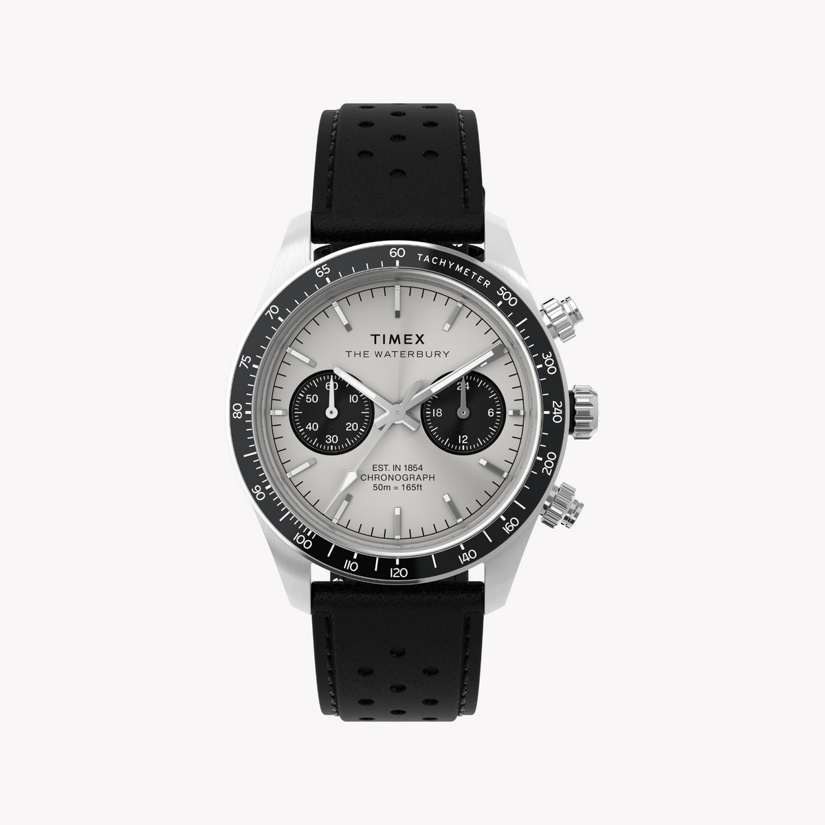 Timex Men's Stainless Steel, Leather | Tw2y19300