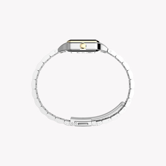 Addison Two-tone Case & Bracelet White Dial TW2Y23900 | Stylish Watch