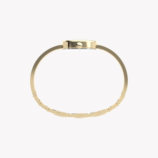 Cavatina Gold-Tone Case & Bangle with White Dial | TW2Y27200
