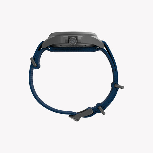 Expedition Field Post Solar 41mm Gunmetal Black Dial Black rPET Strap | TW2Y31700