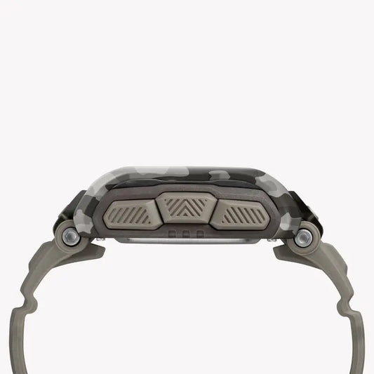 Timex Men's Gray Resin Digital Watch, Indiglo Light | Tw5m18300