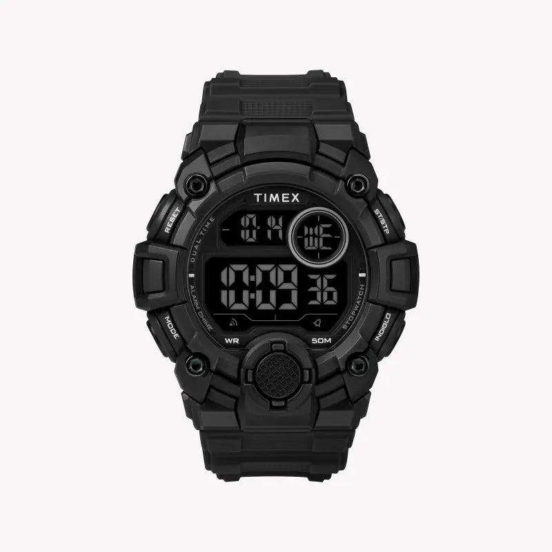 Timex Men's Black Resin Watch, Digital Dial Tw5m27400 – i-Watch