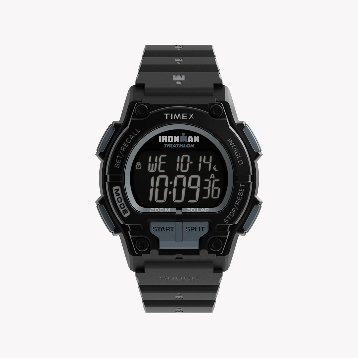 Timex Men's Black Resin Digital Watch | Tw5m64800