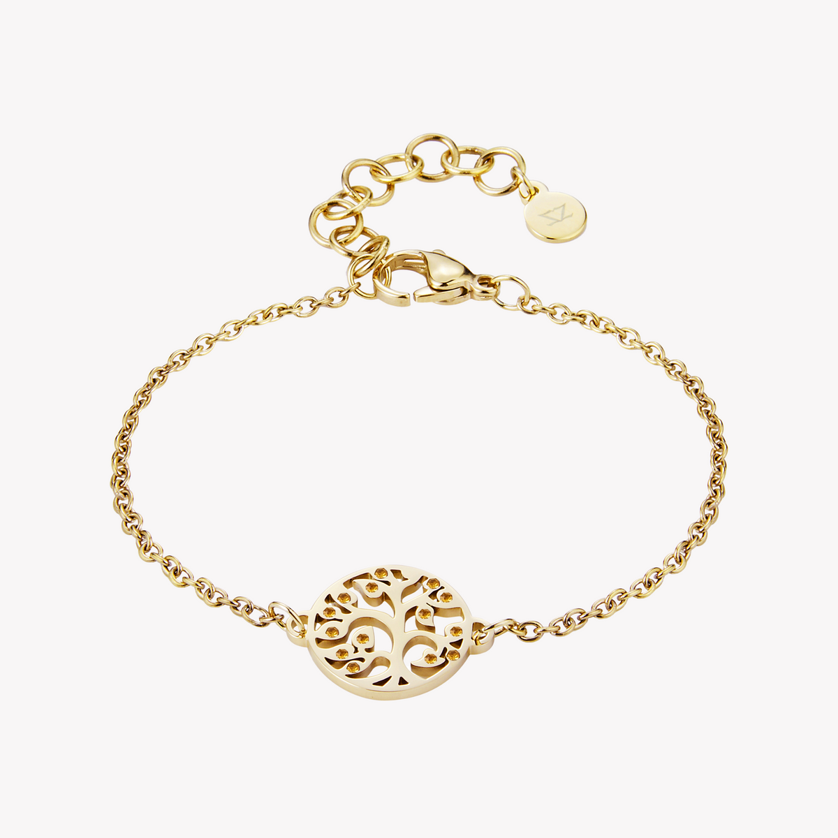 Zink Women's Gold Stainless Steel Bracelet | Zfbr010gs