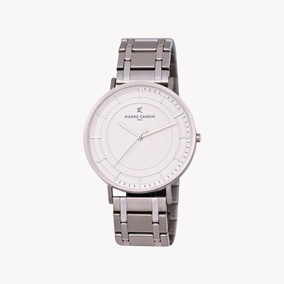 PIERRE CARDIN CBN.3038 LUXUS-SILBERUHR FÜR HERREN – ELEGANTES RUNDES ZIFFERBLATT