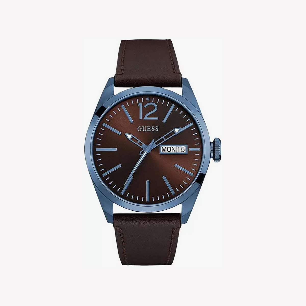 Guess Men's Grey/Brown Watch | W0658g8