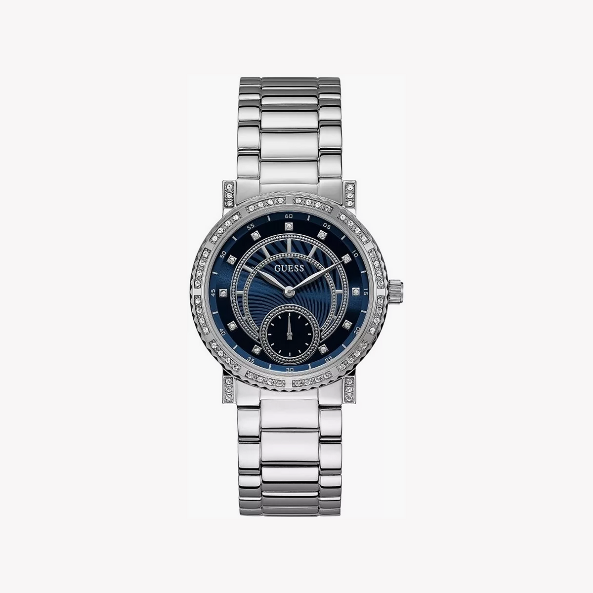 Guess Women's Silver Stainless Steel Watch | W1006l1