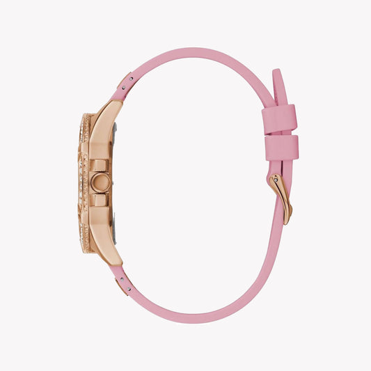 GUESS Women's Pink/Multicolor Stainless Steel Watch | W1160L5