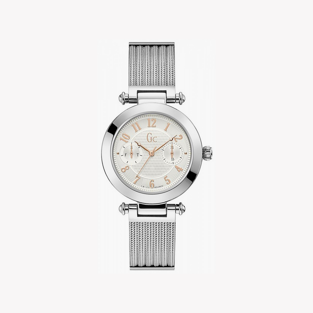 Guess Women's Silver Stainless Steel Watch | Y48001l1mf