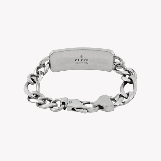 Signature Silver Bee Bracelet with Motif | YBA728264001