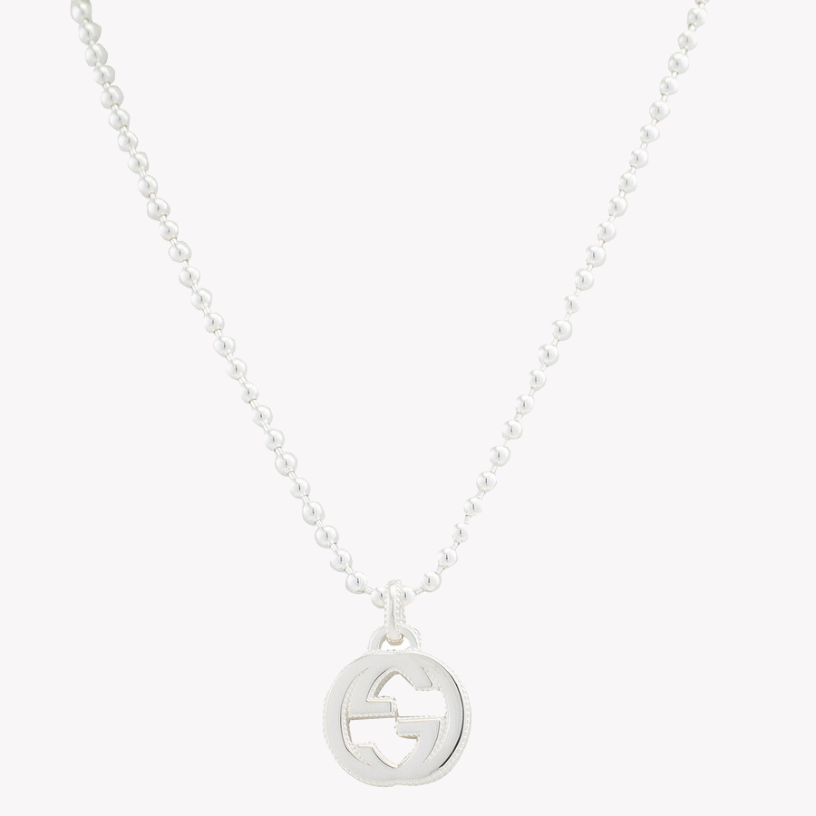 Interlocking G Necklace in Silver | YBB479219001