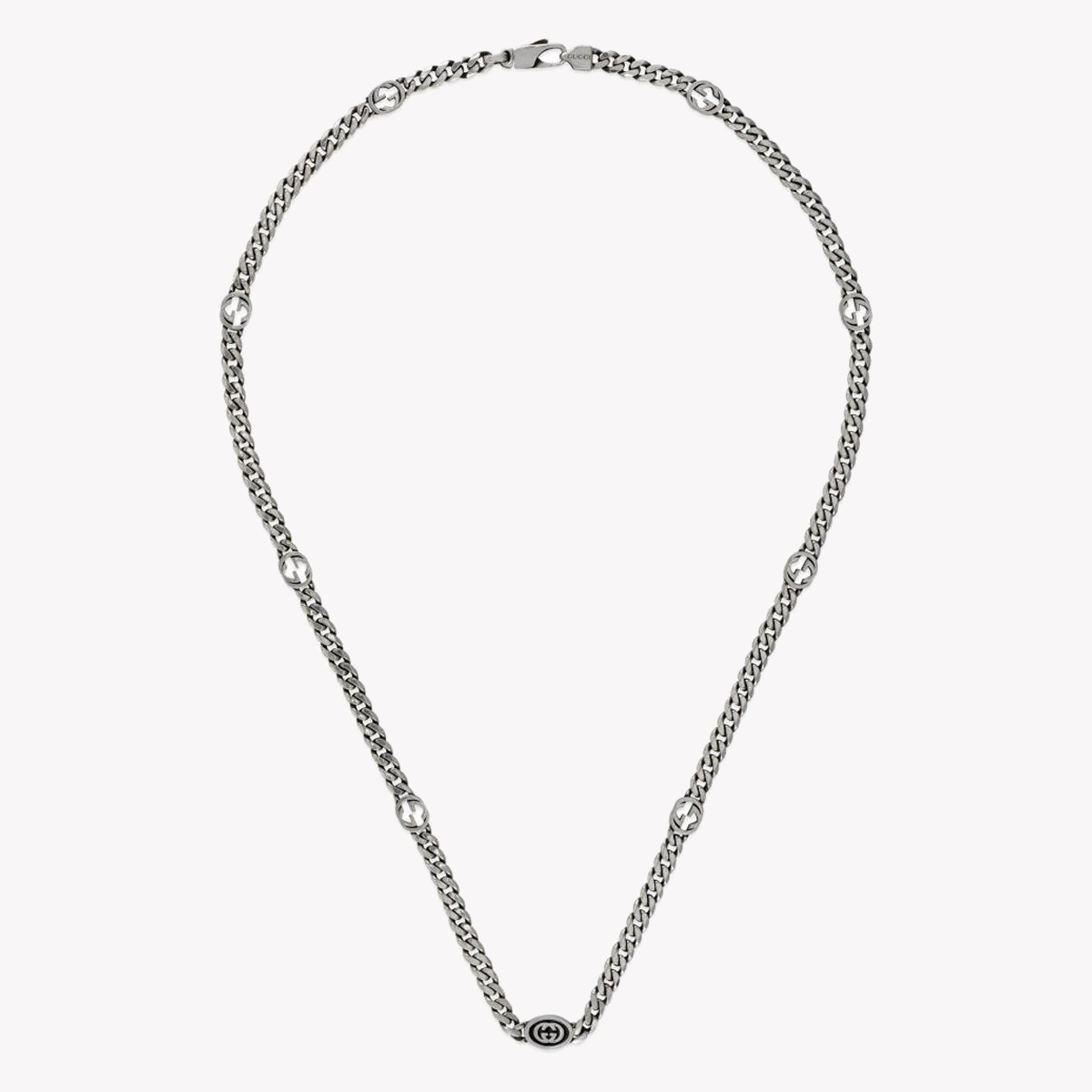 GUCCI Interlocking G Necklace in Gold | YBB678661001