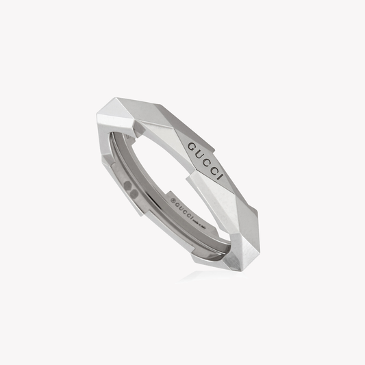 Link To Love Studded Ring in Silver with Crystals | YBC662177002