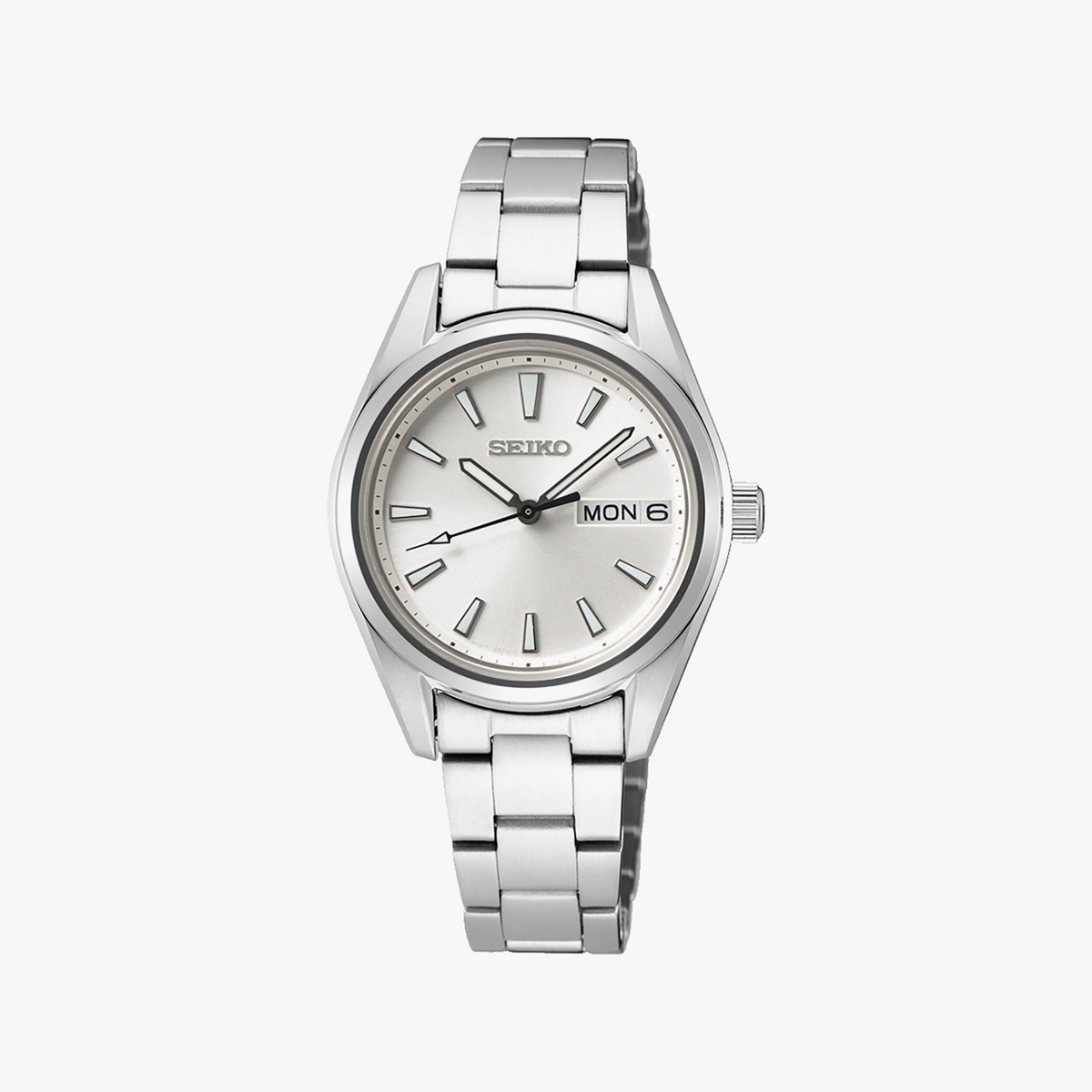 SEIKO SUR349P1 Women's Silver Stainless Steel Watch-i-Watch