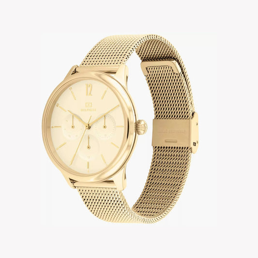 TOMMY HILFIGER 1782458 RADIANT GOLD CHARM - ELEGANT WOMEN'S WATCH with Stainless Steel Band and Luxe Dial-i-Watch-2