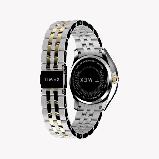 TIMEX CUSHION TWO-TONE WATCH - SPARKLING ELEGANCE FOR THE MODERN WOMAN-i-Watch-2