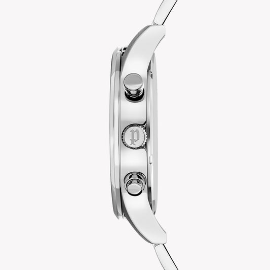 POLICE P14383JS03M - TIMELESS ELEGANCE MEN'S WATCH WITH BLUE DIAL & SILVER STAINLESS STEEL BAND-i-Watch-2