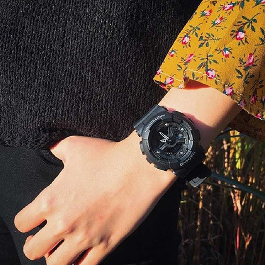 BA-135DD-1ADR BABY-G - STYLISHLY TOUGH SPORTY WOMEN'S WATCH with BLACK RESIN BAND & DIGITAL DIAL-i-Watch-2