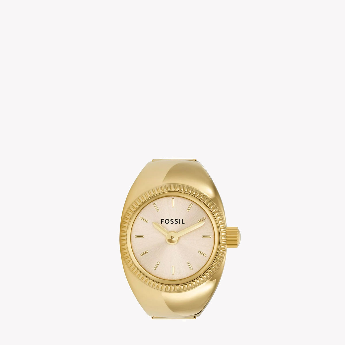 FOSSIL Women's Watch with Gold Stainless Steel Case and Gold Stainless Steel Band