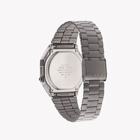 CASIO A168WEGG-1BEF - ELEGANT TIMEPIECE FOR MODERN LIVING - UNISEX METAL WATCH-i-Watch-2