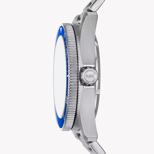 MICHAEL KORS MK9160 BOLD SOPHISTICATION - MEN'S STAINLESS STEEL WATCH WITH VIBRANT BLUE DIAL-i-Watch-2