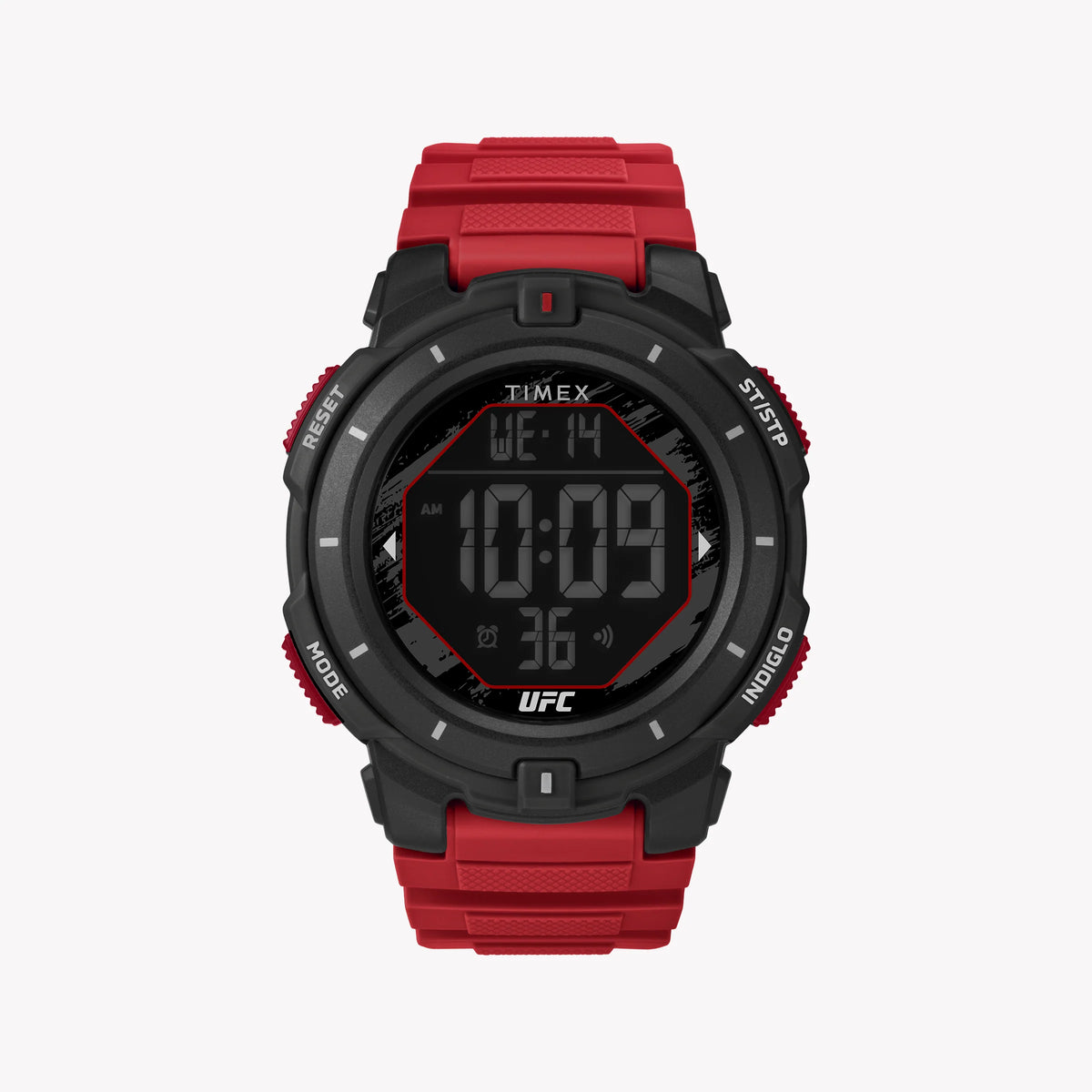 TIMEX UFC RUMBLE DIGITAL WATCH - FIGHTER'S ESSENTIAL with Bold Display & Durable Strap