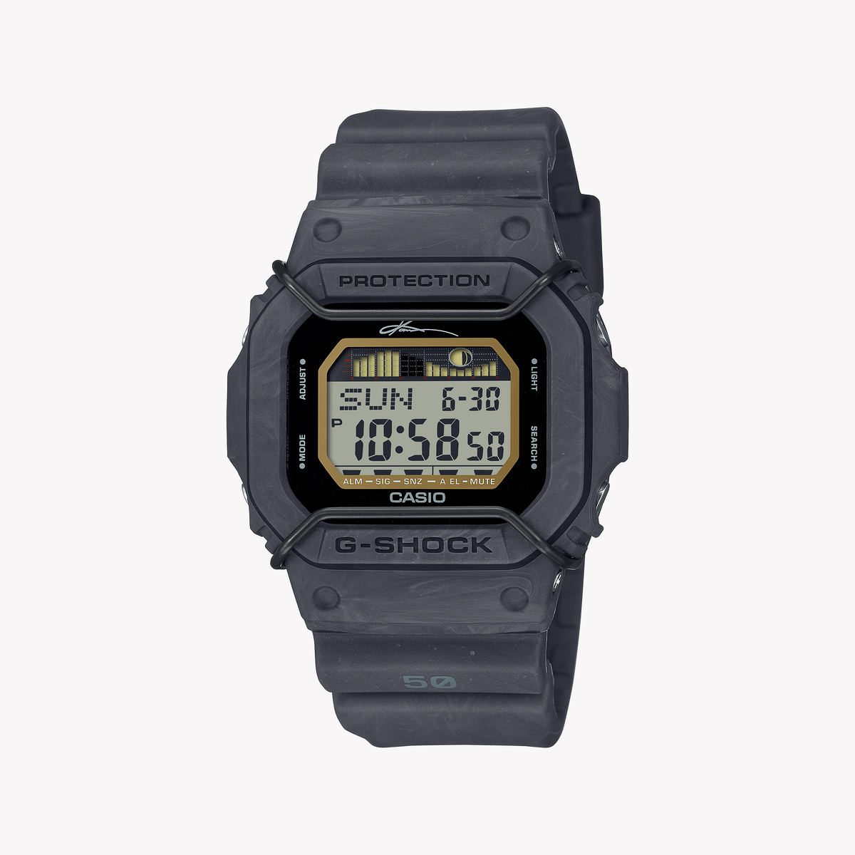 CASIO G-SHOCK GLX-5600KB-1ER RUGGED RESILIENCE - MENS BLACK RESIN ADVENTURE WATCH